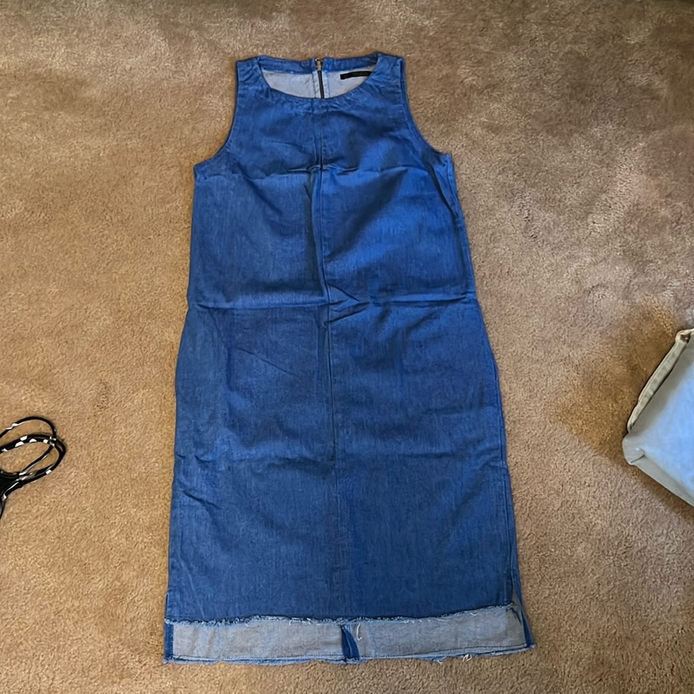 Denim dress